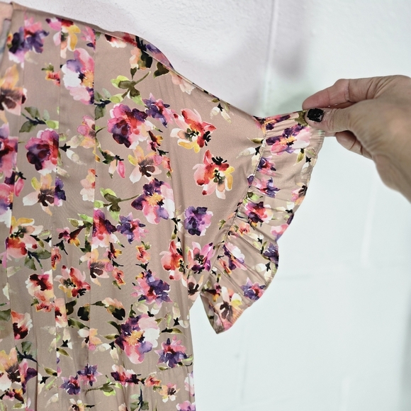 Anthropologie Dolan Rose Floral Button Cottagecore Blouse - Picture 9 of 11